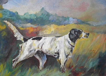 Hunting Dog by John Kjellander