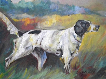Hunting Dog by John Kjellander