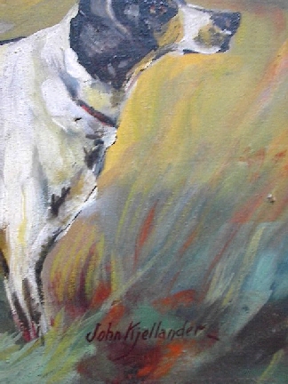 Hunting Dog by John Kjellander