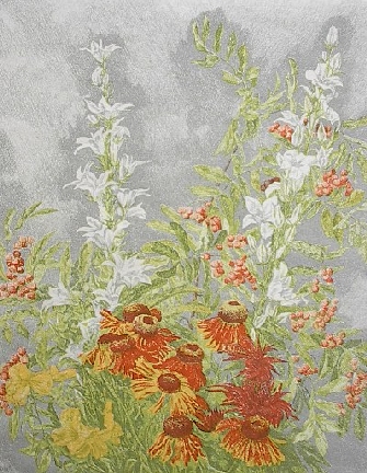 Dutch Lithograph Hand Signed Fernout No. 2 by Edar Fernhout