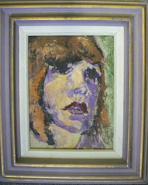 Lady Portrait (Framed) by Harry Shoulberg
