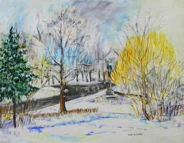 Winter in Central Park by Ethel Cutler